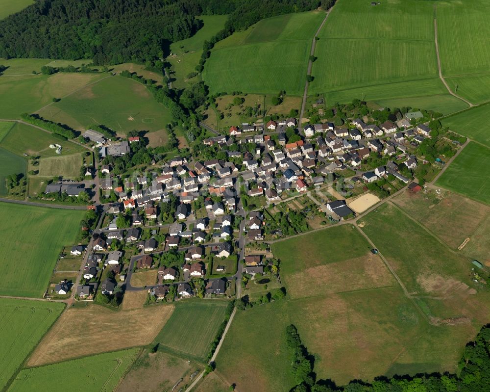 Luftbild Dörnberg - Dorfkern in Dörnberg im Bundesland Rheinland-Pfalz