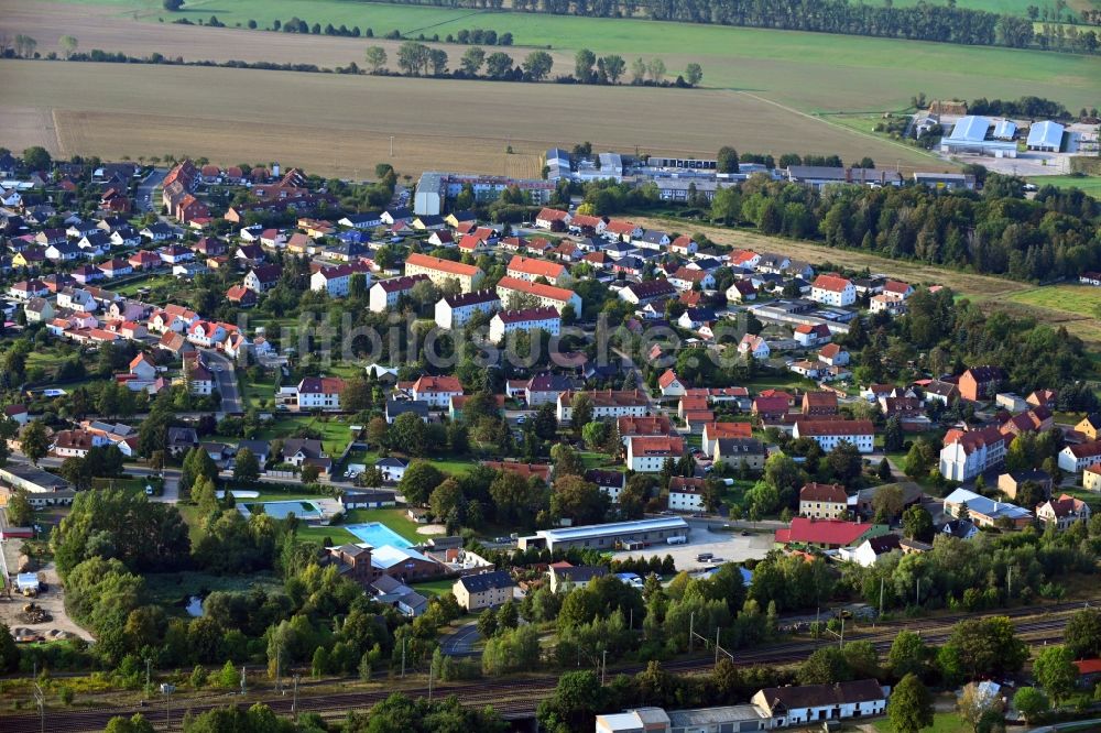 Luftbild Eilsleben - Dorfkern in Eilsleben im Bundesland Sachsen-Anhalt, Deutschland