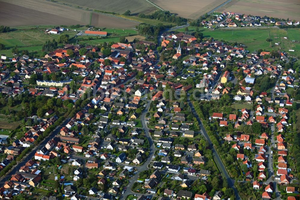 Luftaufnahme Emmerstedt - Dorfkern in Emmerstedt im Bundesland Niedersachsen, Deutschland