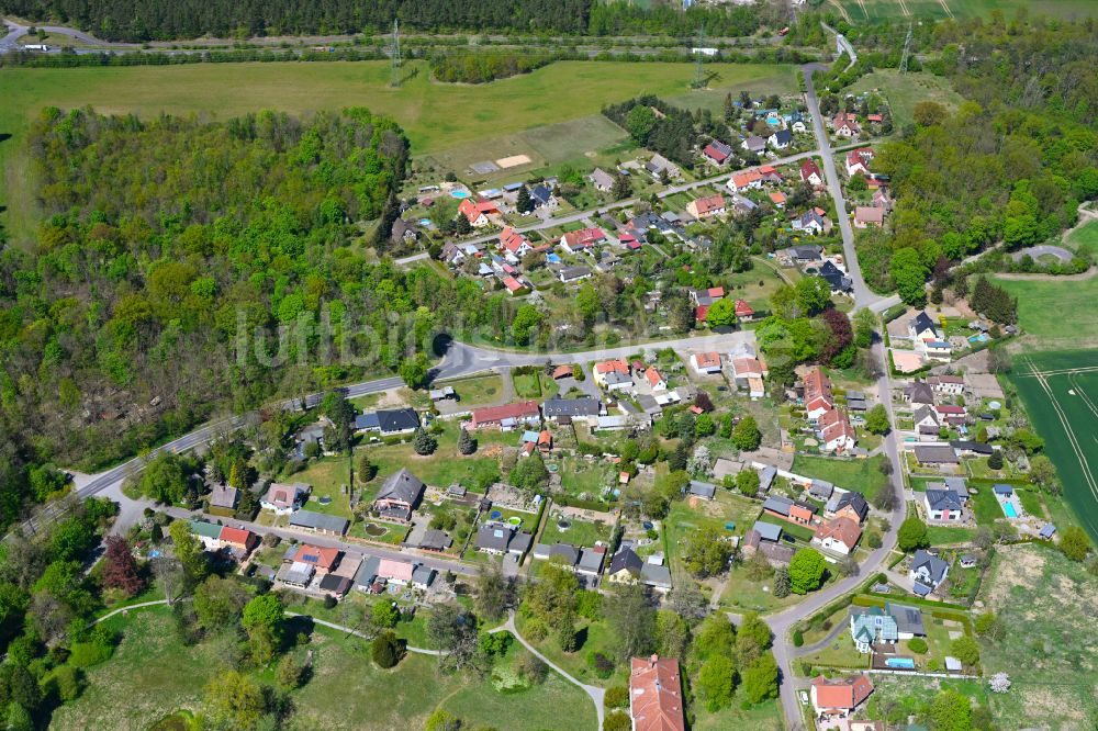 Luftaufnahme Gardelegen - Dorfkern am Feldrand in Hansestadt Gardelegen im Bundesland Sachsen-Anhalt, Deutschland