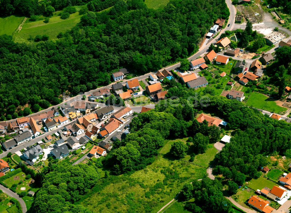 Luftbild Sippersfeld - Dorfkern am Feldrand in Sippersfeld im Bundesland Rheinland-Pfalz, Deutschland