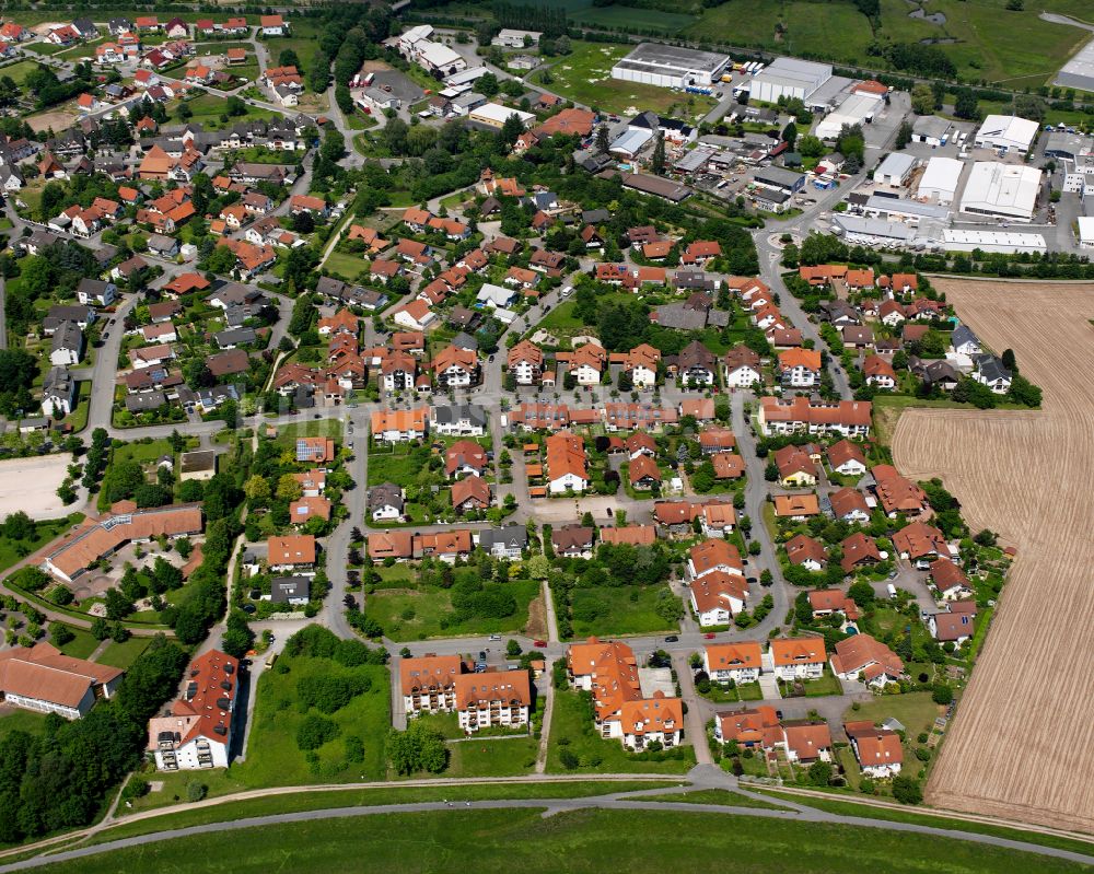 Luftbild Willstätt - Dorfkern am Feldrand in Willstätt im Bundesland Baden-Württemberg, Deutschland