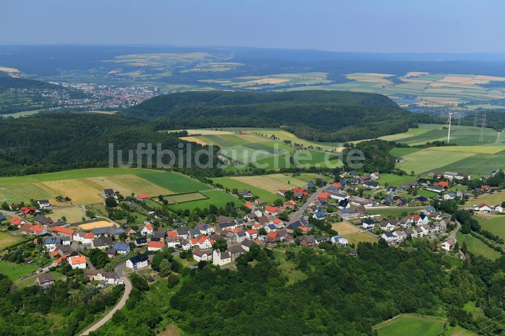 Luftbild Jakobsberg - Dorfkern in Jakobsberg im Bundesland Nordrhein-Westfalen, Deutschland