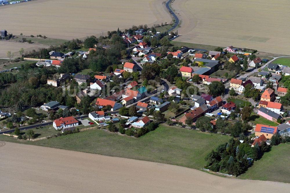 Luftbild Köckern - Dorfkern in Köckern im Bundesland Sachsen-Anhalt, Deutschland
