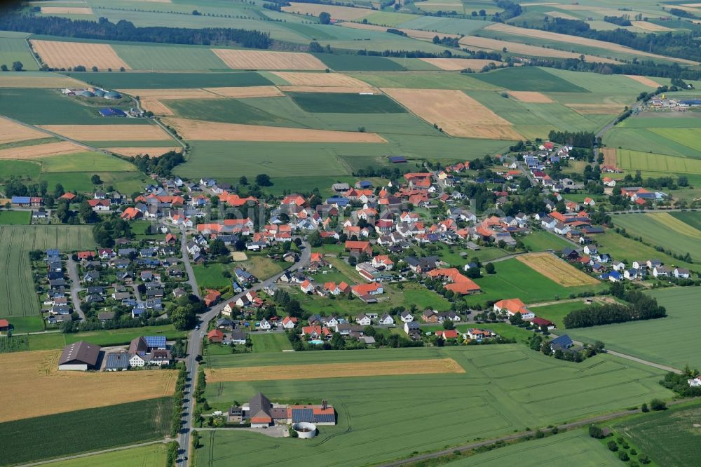Luftbild Natzungen - Dorfkern in Natzungen im Bundesland Nordrhein-Westfalen, Deutschland