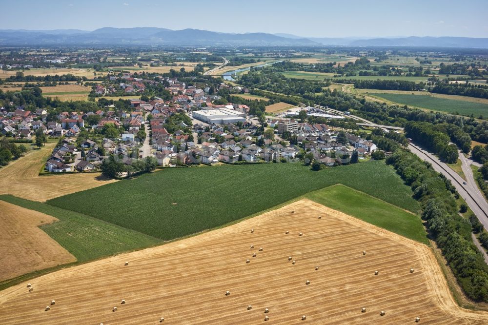 Luftbild Neumühl - Dorfkern in Neumühl im Bundesland Baden-Württemberg, Deutschland