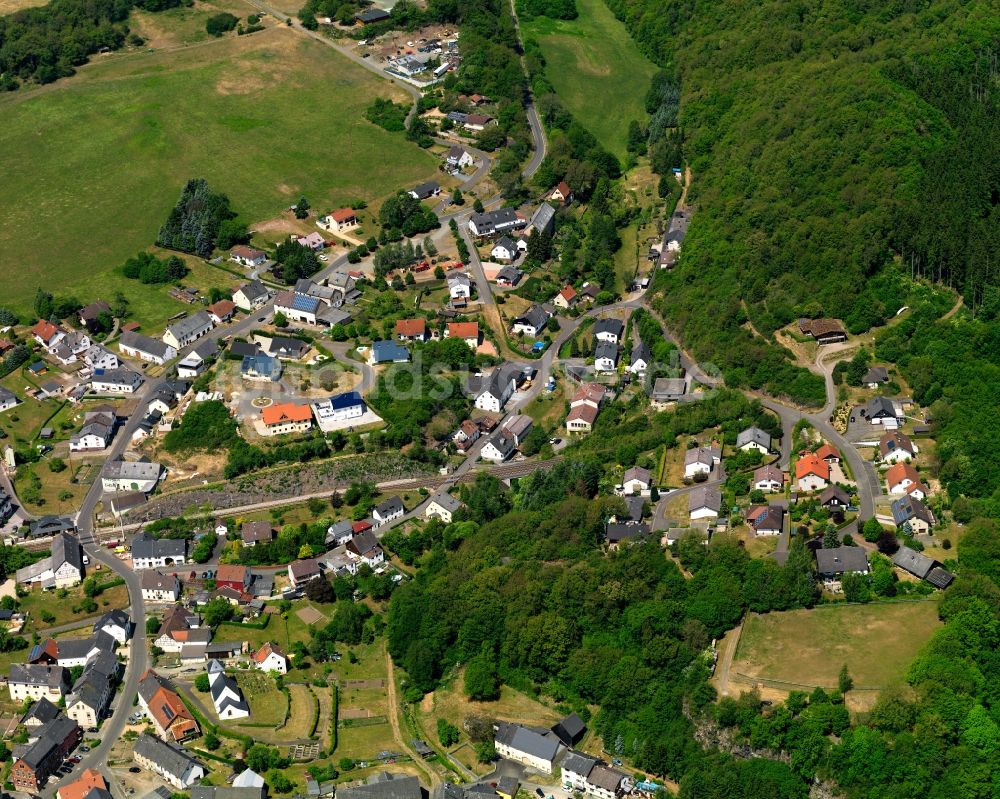 Luftbild Nohen - Dorfkern in Nohen im Bundesland Rheinland-Pfalz