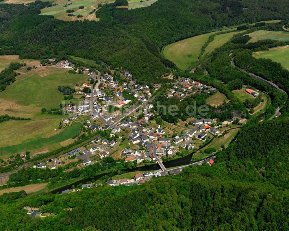 Luftaufnahme Nohen - Dorfkern in Nohen im Bundesland Rheinland-Pfalz