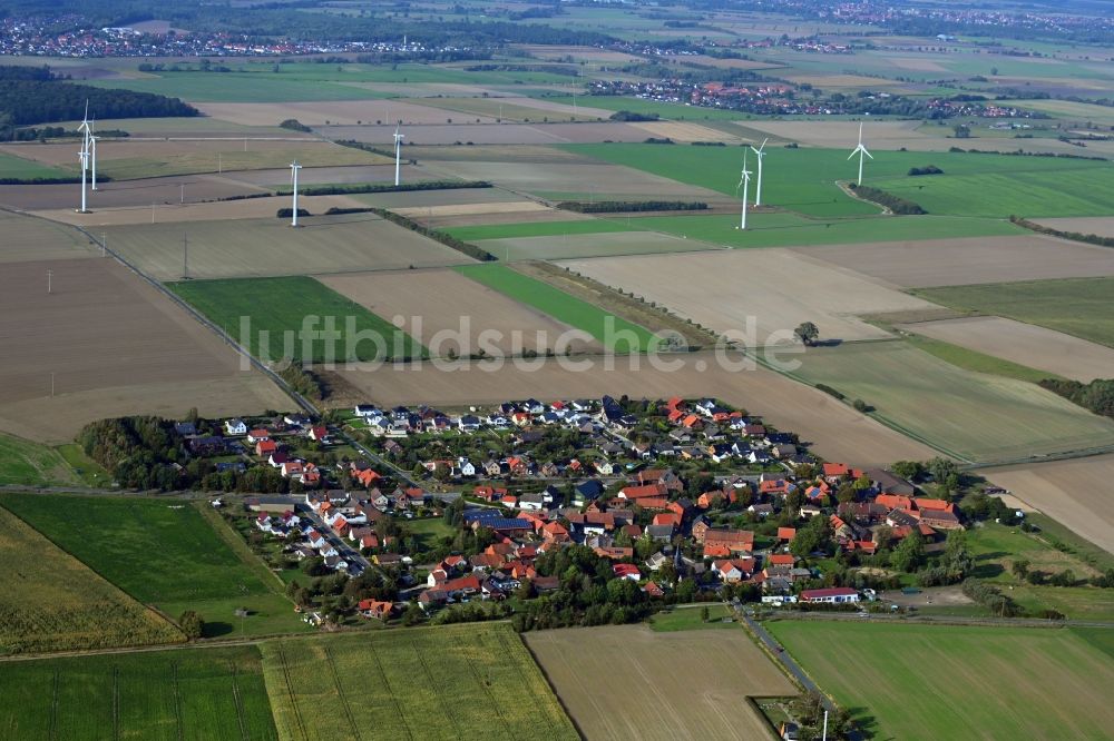 Luftbild Papenrode - Dorfkern in Papenrode im Bundesland Niedersachsen, Deutschland