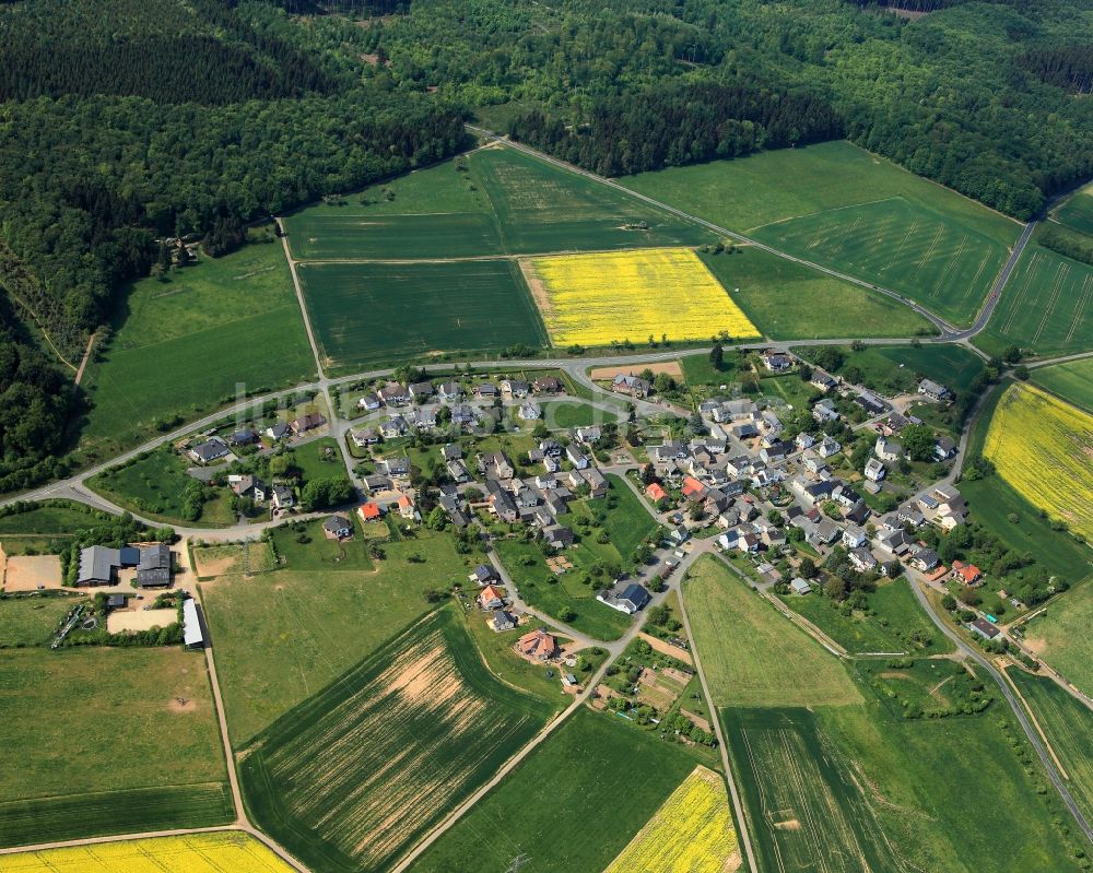 Luftaufnahme Schweighausen - Dorfkern in Schweighausen im Bundesland Rheinland-Pfalz