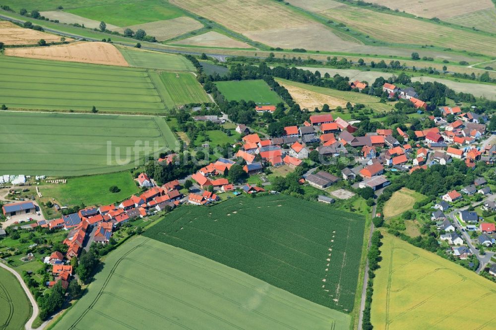 Sülbeck aus der Vogelperspektive: Dorfkern in Sülbeck im Bundesland Niedersachsen, Deutschland