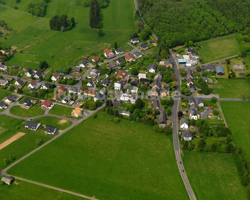 Luftbild Steinen - Dorfkern in Steinen im Bundesland Rheinland-Pfalz