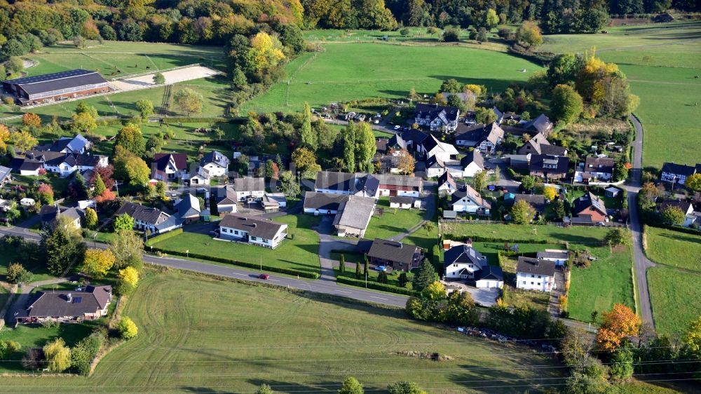 Luftbild Wellesberg - Dorfkern in Wellesberg im Bundesland Nordrhein-Westfalen, Deutschland
