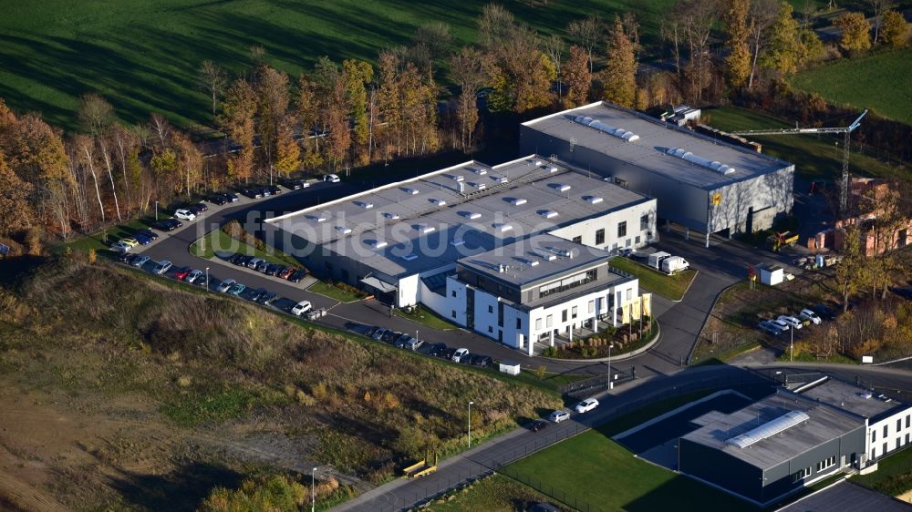Buchholz von oben - Dornbusch GmbH in Buchholz im Bundesland Rheinland-Pfalz, Deutschland