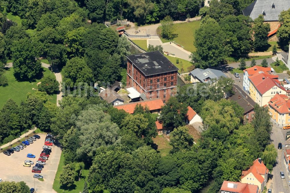 Sömmerda von oben - Dreyse-Mühle in Sömmerda im Bundesland Thüringen