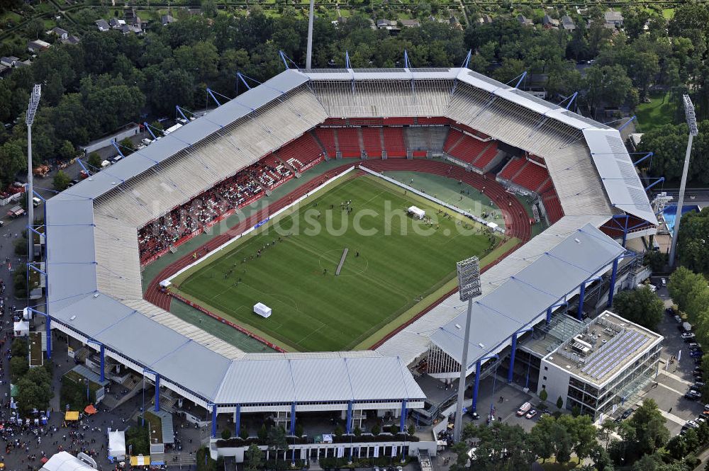 Nürnberg von oben - easyCredit-Stadion Nürnberg