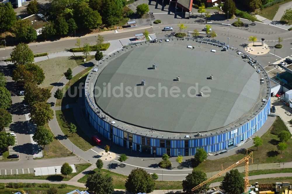 Luftaufnahme Bietigheim-Bissingen - EgeTrans Arena in Bietigheim-Bissingen im Bundesland Baden-Württemberg, Deutschland