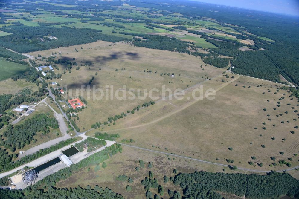 Luftbild Reinsehlen - Ehemaliger Flugplatz und Militär- Übungsgelände bei Reinsehlen im Bundesland Niedersachsen