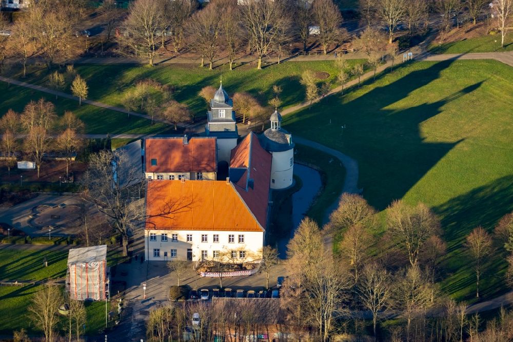 Schwelm von oben - Ehemaliges Rittergut Haus Martfeld bei Schwelm im Bundesland Nordrhein-Westfalen