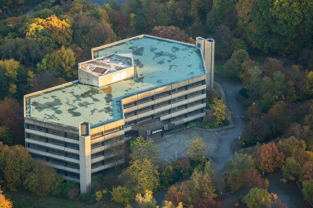 Luftaufnahme Wetter (Ruhr) - Ehemaliges Verwaltungsgebäude der Demag Cranes & Components GmbH in der Demagstraße in Wetter in Nordrhein-Westfalen
