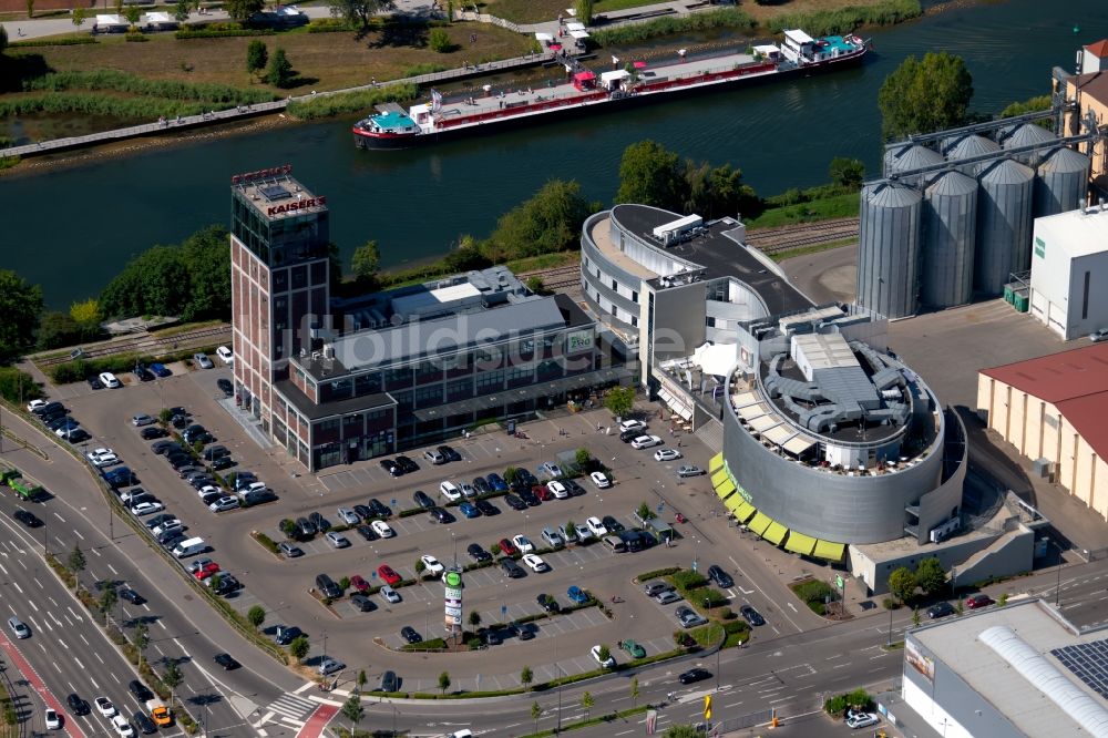Luftbild Heilbronn - Einkaufs- Zentrum AKT-Am Kaiser`s Turm in Heilbronn im Bundesland Baden-Württemberg, Deutschland