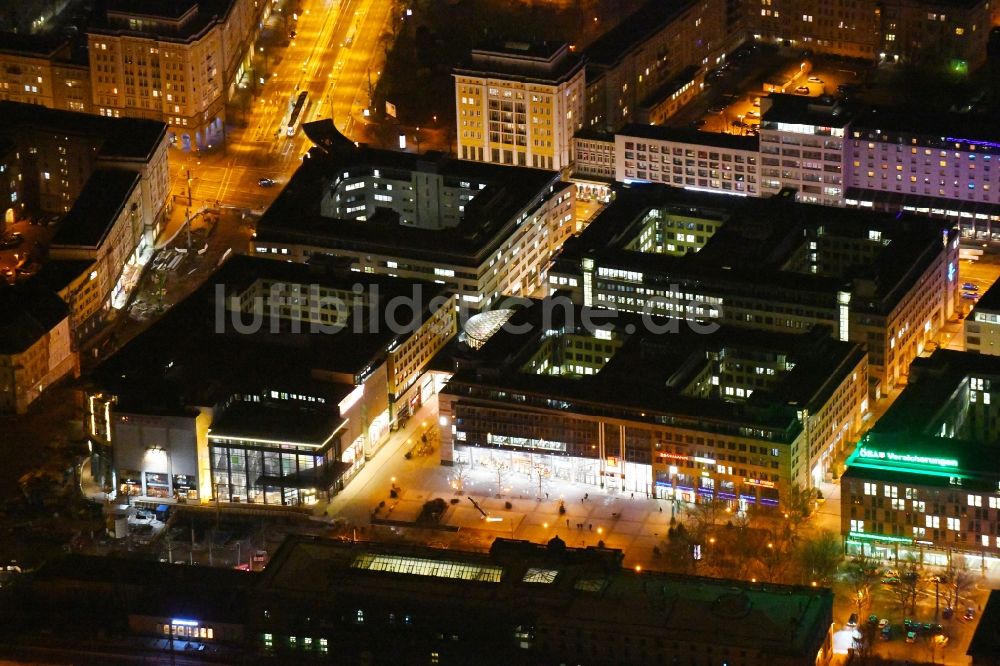 Luftaufnahme Magdeburg - Einkaufs- Zentrum City Carré in Magdeburg im Bundesland Sachsen-Anhalt, Deutschland