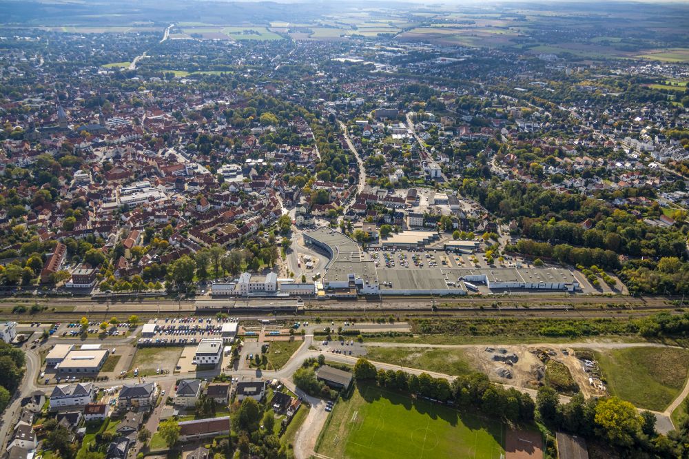 Luftbild Soest - Einkaufs- Zentrum City Center Soest in Soest im Bundesland Nordrhein-Westfalen, Deutschland