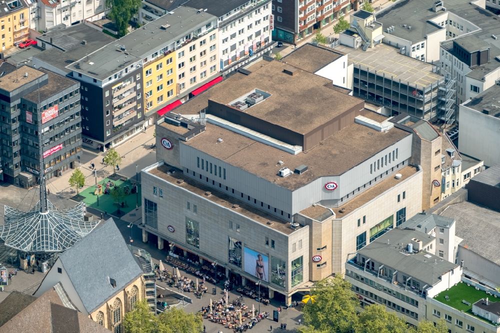 Luftaufnahme Dortmund - Einkaufs- Zentrum C&A in City-Ost im Bundesland Nordrhein-Westfalen, Deutschland