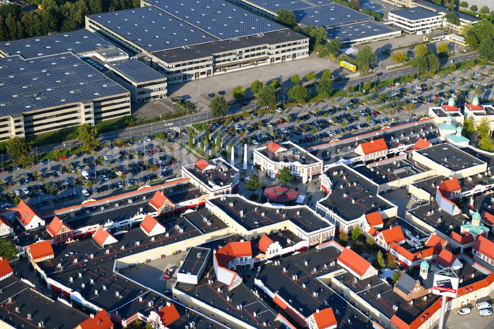 Luftbild Neumünster - Einkaufs- Zentrum Designer Outlet Neumünster in Neumünster im Bundesland Schleswig-Holstein, Deutschland