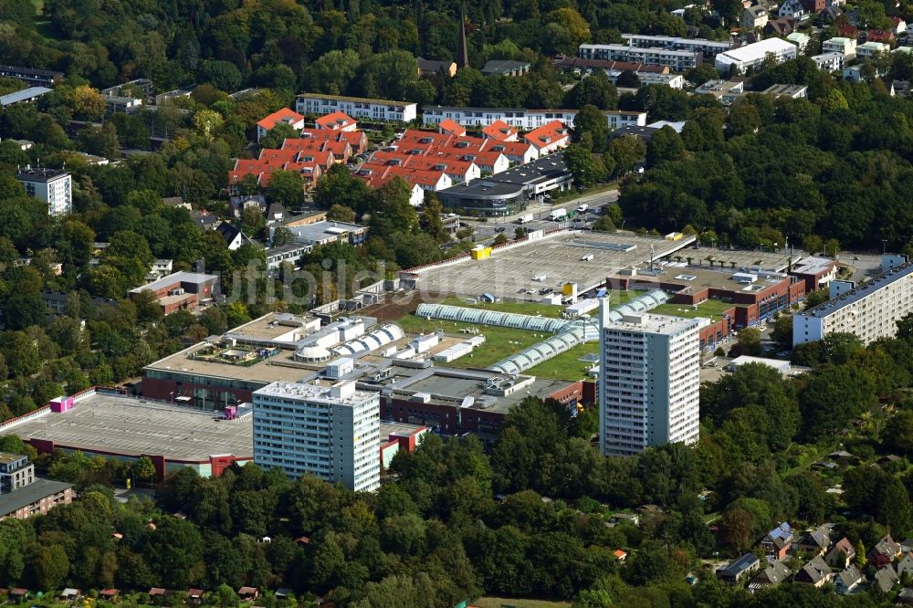 Luftbild Hamburg - Einkaufs- Zentrum Elbe-Einkaufszentrum im Ortsteil Osdorf in Hamburg, Deutschland