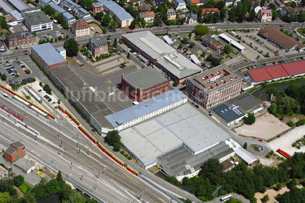 Luftbild Forchheim - Einkaufs- Zentrum Hornschuch Park in Forchheim im Bundesland Bayern, Deutschland