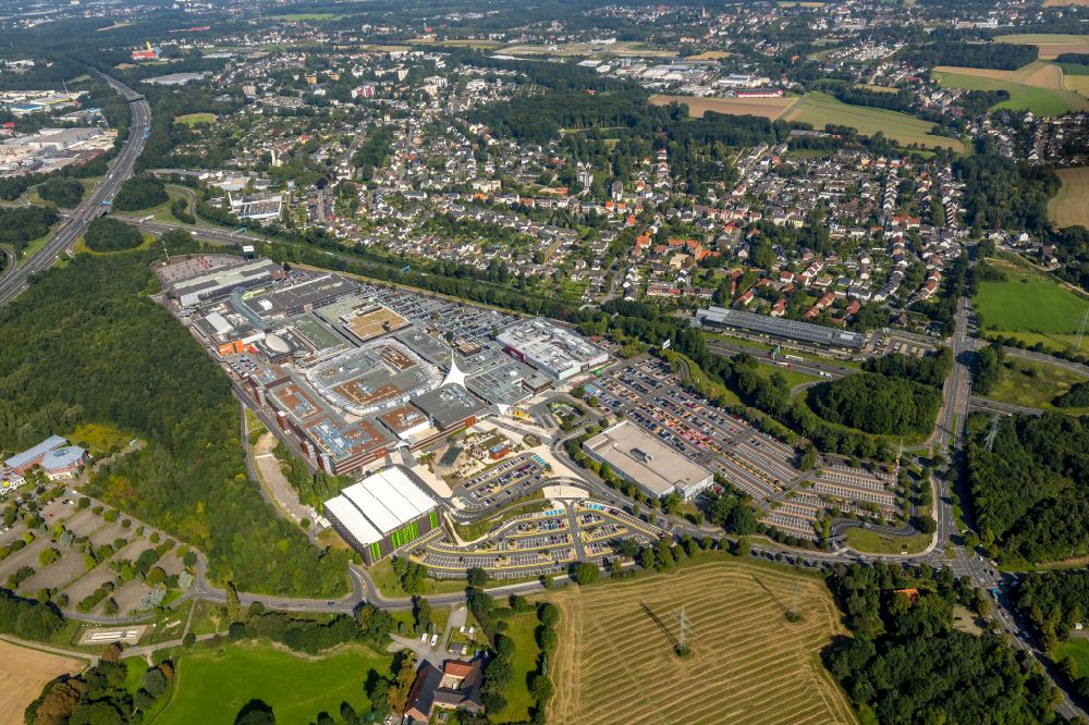 Bochum von oben - Einkaufs- Zentrum Ruhr Park in Bochum im Bundesland Nordrhein-Westfalen, Deutschland