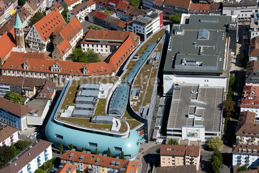 Luftbild Heilbronn - Einkaufs- Zentrum Stadtgalerie Heilbronn in Heilbronn im Bundesland Baden-Württemberg, Deutschland