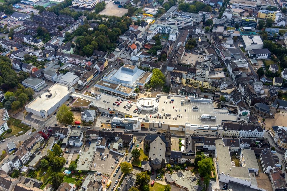 Luftbild Velbert - Einkaufs- Zentrum der StadtGalerie Velbert an der Oststraße in Velbert im Bundesland Nordrhein-Westfalen, Deutschland