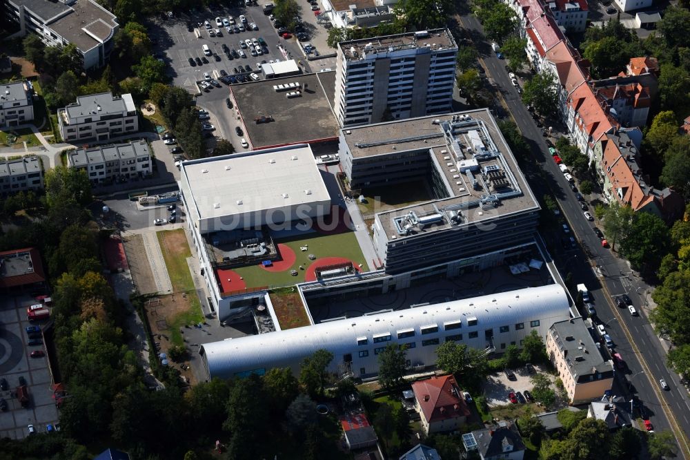 Luftbild Berlin - Einkaufs- Zentrum Zehlendorfer Welle im Ortsteil Zehlendorf in Berlin, Deutschland