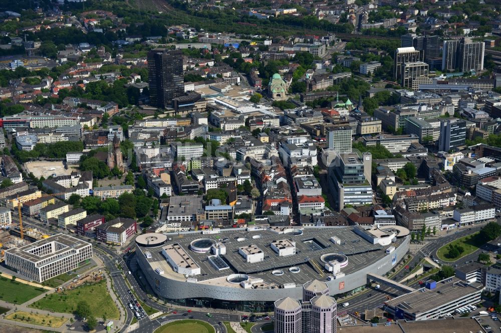Luftbild Essen - Einkaufszentrum Limbecker Platz in Essen im Bundesland Nordrhein-Westfalen