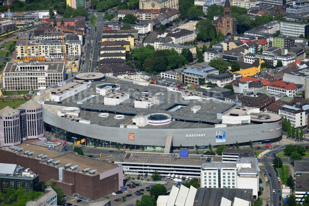 Essen aus der Vogelperspektive: Einkaufszentrum Limbecker Platz in Essen im Bundesland Nordrhein-Westfalen