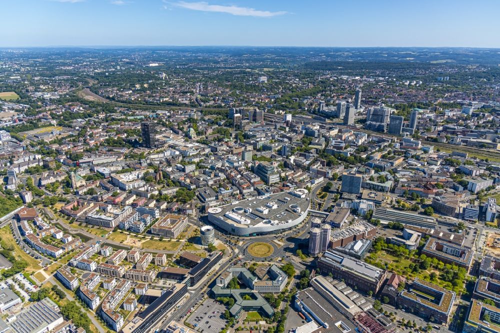 Luftbild Essen - Einkaufszentrum Limbecker Platz in Essen im Bundesland Nordrhein-Westfalen
