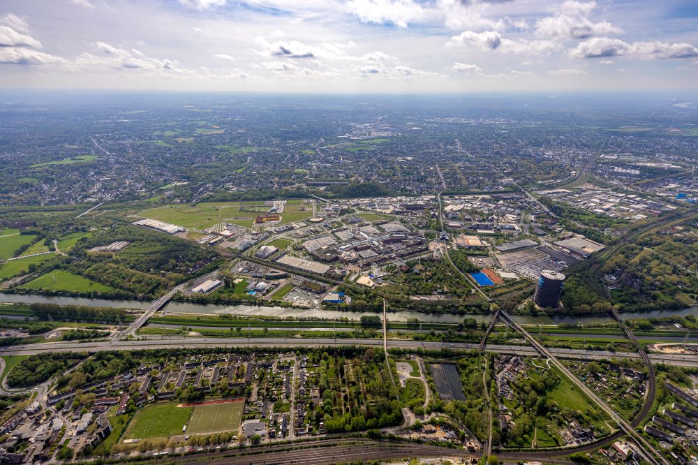 Luftbild Oberhausen - Einkaufzentrum Centro in Oberhausen im Bundesland Nordrhein-Westfalen, Deutschland