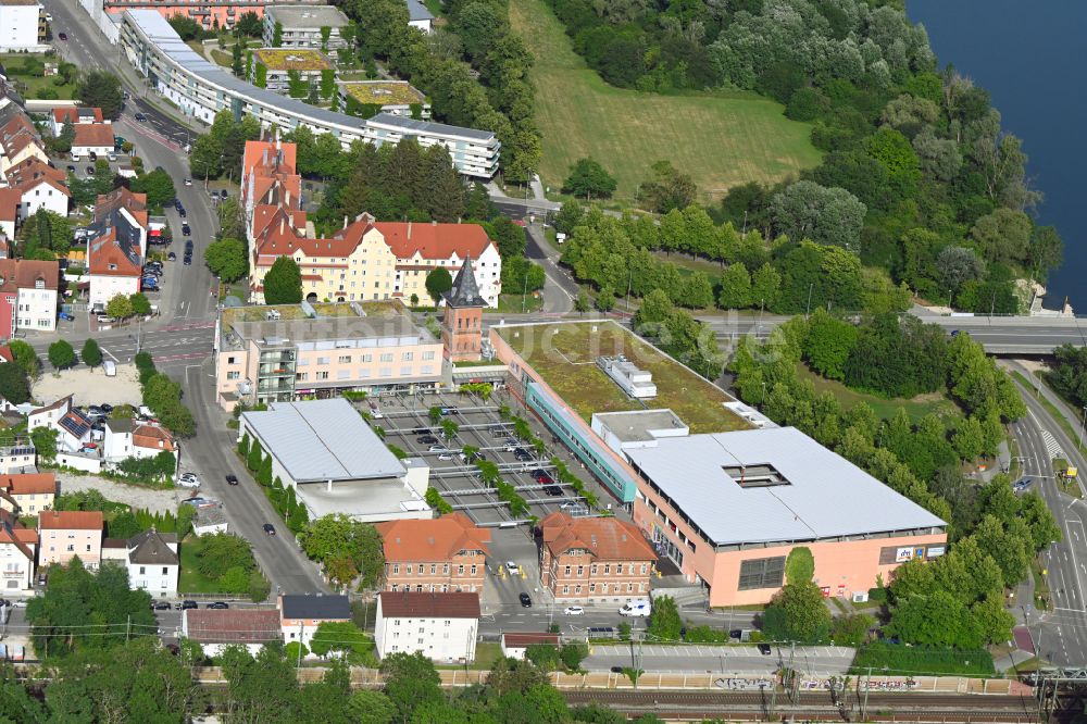 Luftbild Ingolstadt - Einkaufzentrum Donau City Center in Ingolstadt im Bundesland Bayern, Deutschland