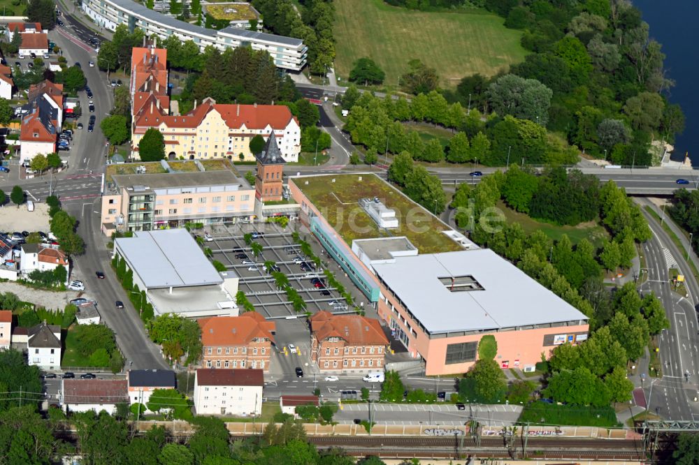Luftaufnahme Ingolstadt - Einkaufzentrum Donau City Center in Ingolstadt im Bundesland Bayern, Deutschland