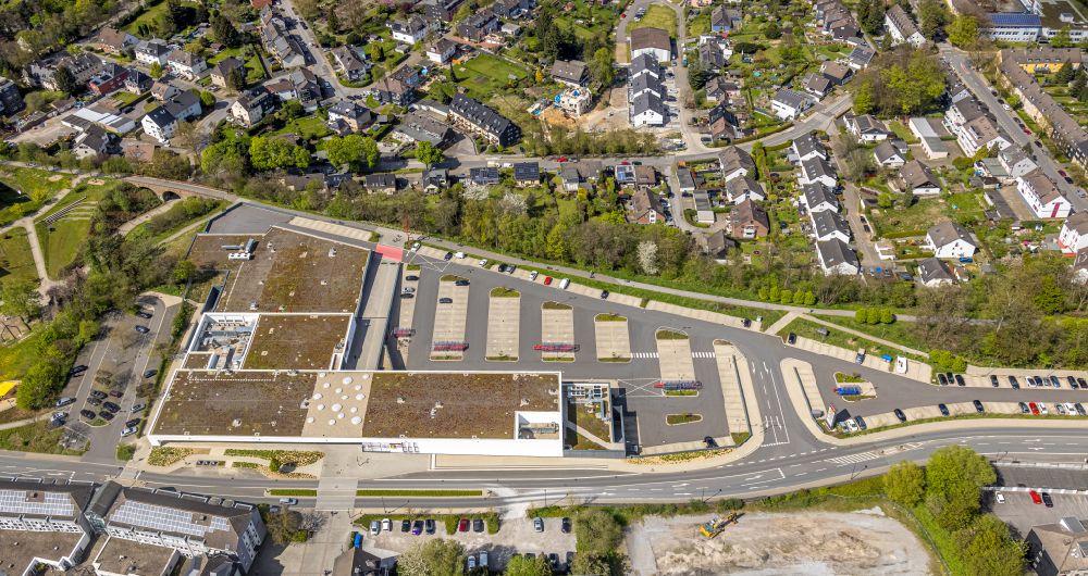 Luftaufnahme Heiligenhaus - Einkaufzentrum Forum Hitzbleck in Heiligenhaus im Bundesland Nordrhein-Westfalen, Deutschland