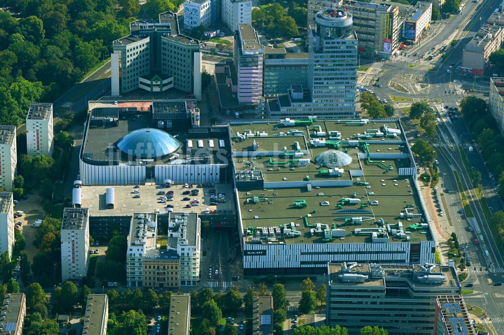 Szczecin - Stettin aus der Vogelperspektive: Einkaufzentrum Galaxy Centrum in Szczecin - Stettin in Woiwodschaft Westpommern, Polen
