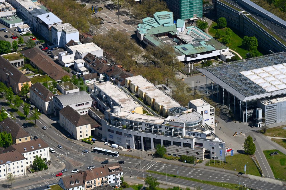Luftbild Wolfsburg - Einkaufzentrum Südkopf Center in Wolfsburg im Bundesland Niedersachsen, Deutschland