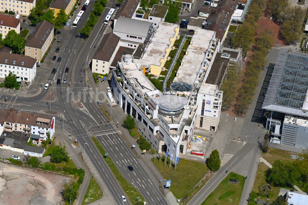 Luftaufnahme Wolfsburg - Einkaufzentrum Südkopf Center in Wolfsburg im Bundesland Niedersachsen, Deutschland