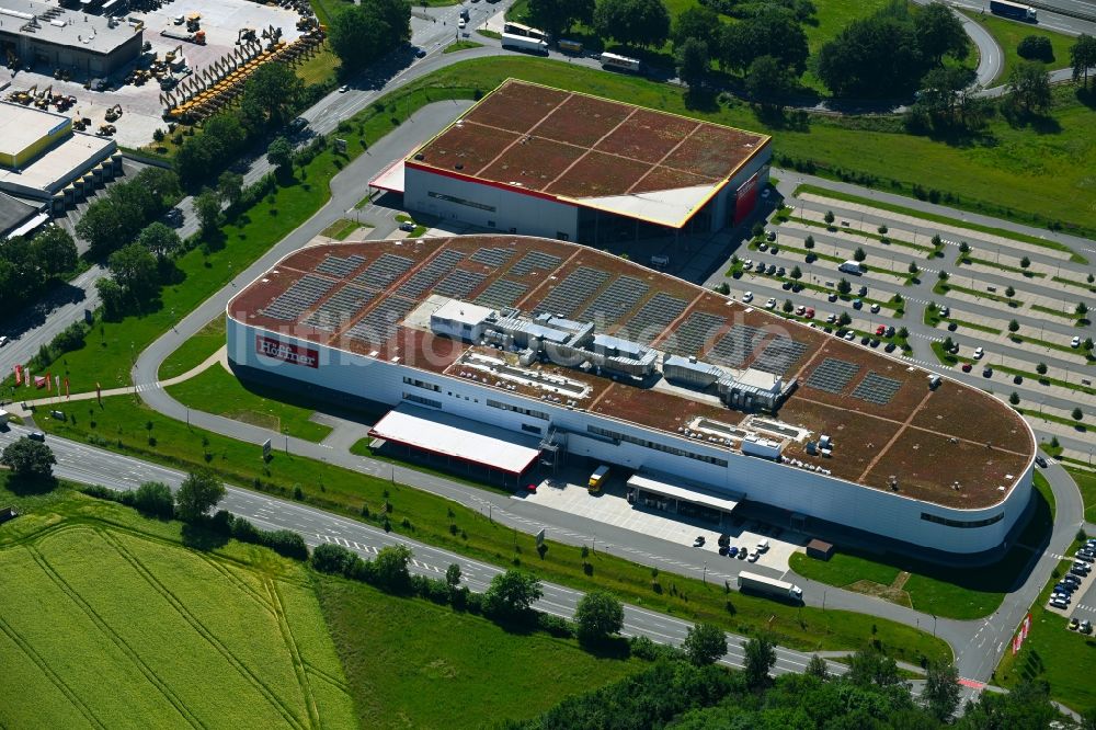 Luftbild Hamm - Einrichtungshaus Höffner in Hamm im Bundesland Nordrhein-Westfalen, Deutschland