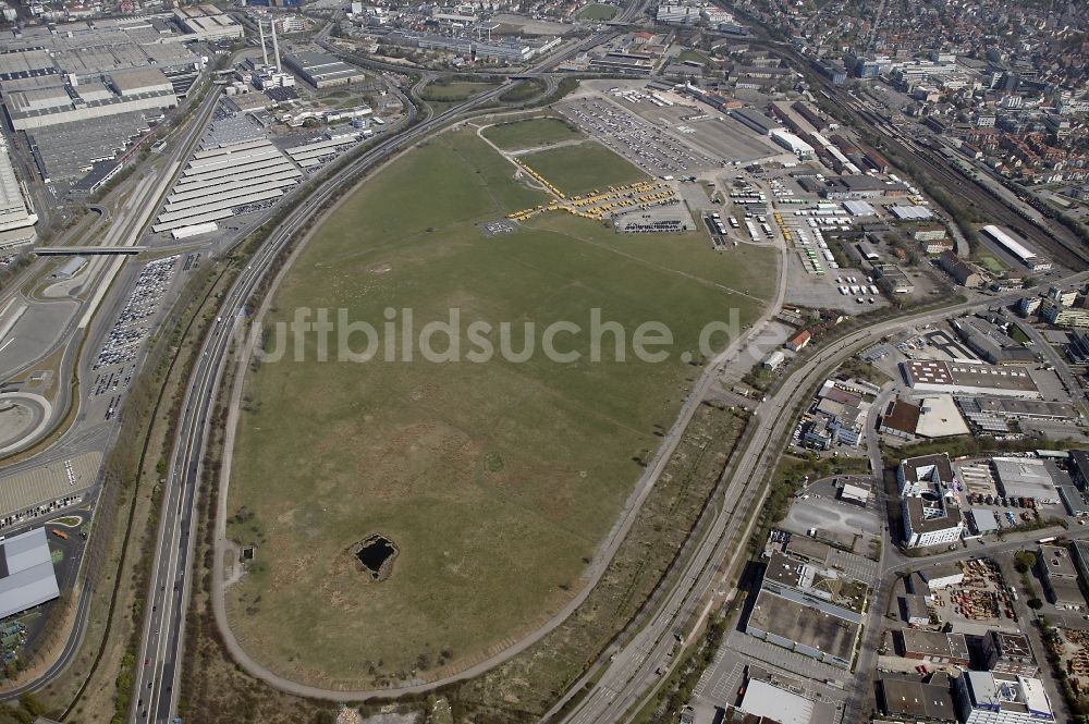 Luftbild Böblingen - Entwicklungsfläche auf dem ehemaligen Flugplatz in Böblingen im Bundesland Baden-Württemberg