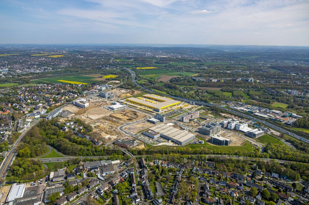 Luftbild Bochum - Entwicklungsgebiet Areal MARK 517 in Bochum im Bundesland Nordrhein-Westfalen, Deutschland