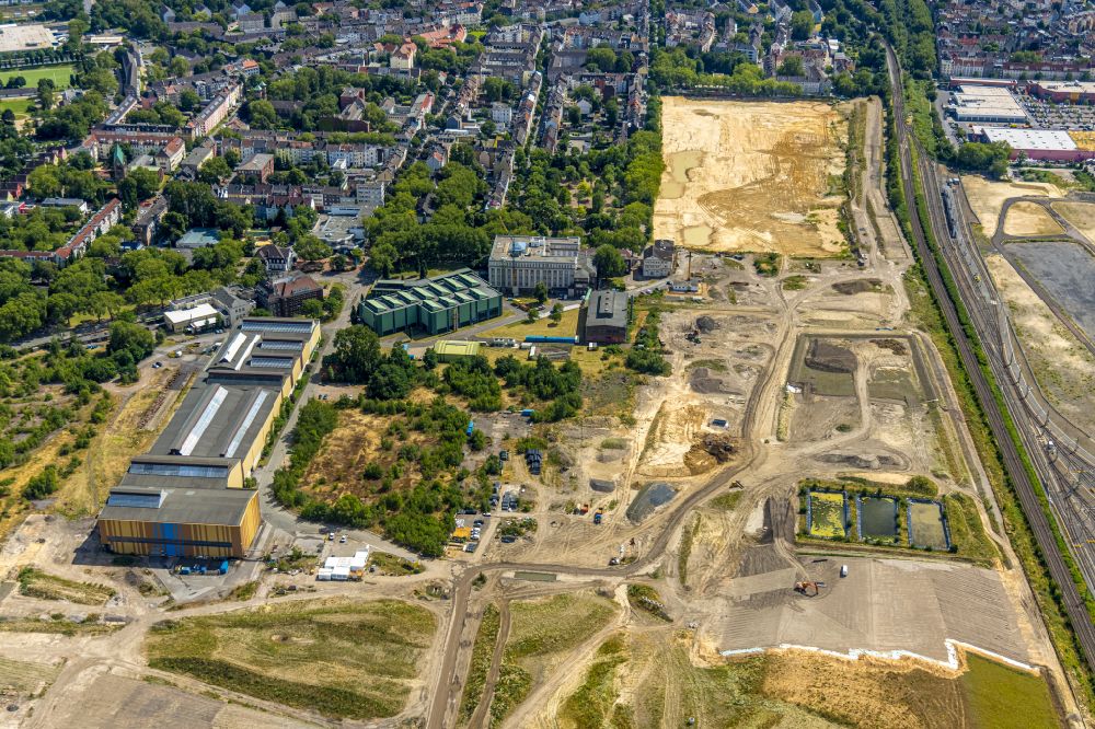 Luftbild Dortmund - Entwicklungsgebiet der Dortmund Logistik GmbH in Dortmund im Bundesland Nordrhein-Westfalen, Deutschland