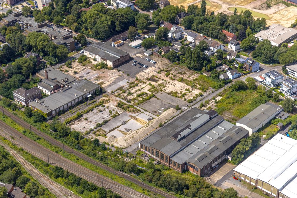 Herne aus der Vogelperspektive: Entwicklungsgebiet der Industriebrache an der Fabrikstraße in Herne im Bundesland Nordrhein-Westfalen, Deutschland
